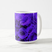 Veri peri periwinkle blaue lila Rose Kaffeetasse (VorderseiteRechts)