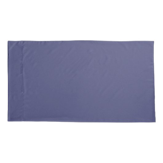 Veri peri periwinkle blaue lila Rose Kissenbezug (Rückseite-Links)