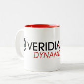 Veridian Dynamik-Tasse Zweifarbige Tasse (Vorderseite Links)
