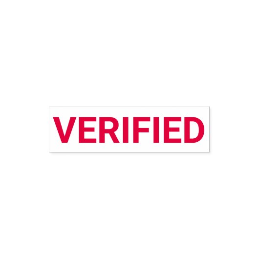 Verified Document Stamp Permastempel (Design)