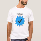 Verified Real T - Shirt (Vorderseite)