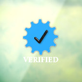 Verifizierte Real Window Clying Fensteraufkleber (Blatt 3)