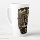 Verirre Dich Und Finde Dich Selbst Milchtasse (Linke Ecke)