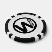 Verirrte Spielkarten Pokerchips (Einzeln)
