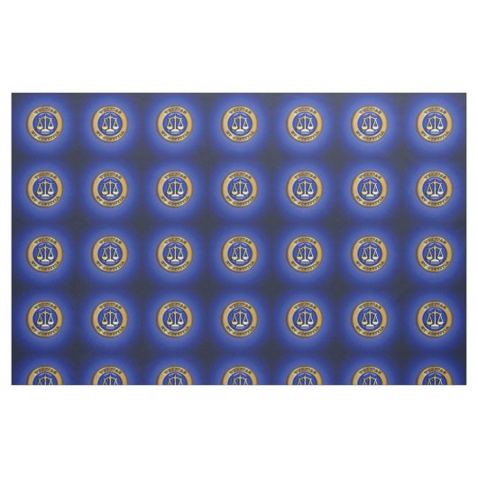 Veritas auf Blue Stoff (Fat Quarter (45,7 x 55,9 cm))