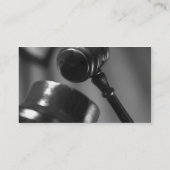 Veritas et Justitia in der US FLag Visitenkarte (Rückseite)