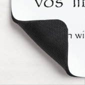 Veritas, eure Liberabit-Musepad Mousepad (Ecke)