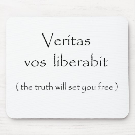 Veritas, eure Liberabit-Musepad Mousepad (Vorne)