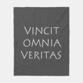 Veritas Fleecedecke (Vorderseite)