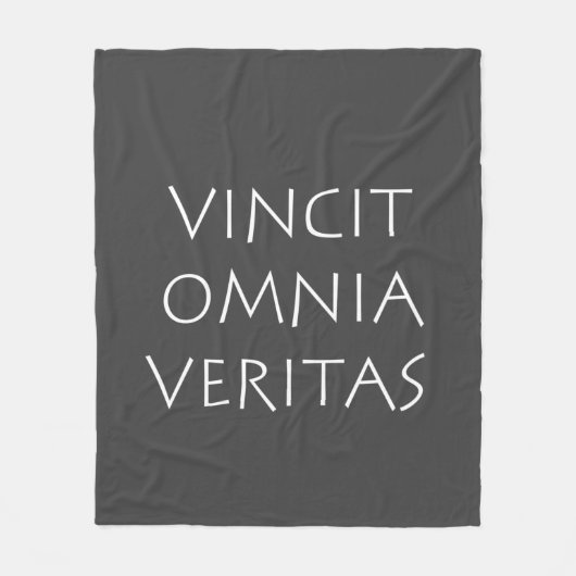 Veritas Fleecedecke (Vorderseite)