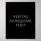 Veritas numquam perit poster (Vorne)