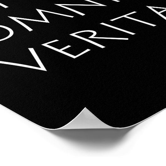 Veritas Poster (Ecke)