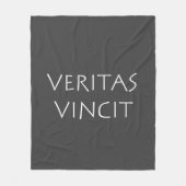 Veritas vincitas fleecedecke (Vorderseite)