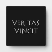 Veritas vincitas fotoplatte (Vorderseite)