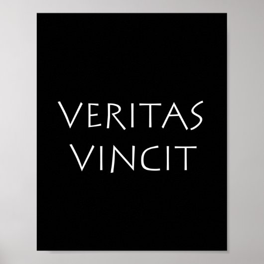 Veritas vincitas poster (Vorne)