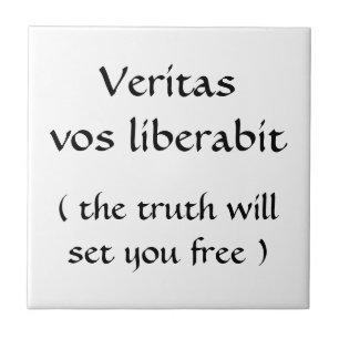 Veritas vos liberabit-tile fliese