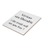Veritas vos liberabit-tile fliese (Seite)