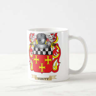 Verity-Familienwappen (Wappen) Kaffeetasse