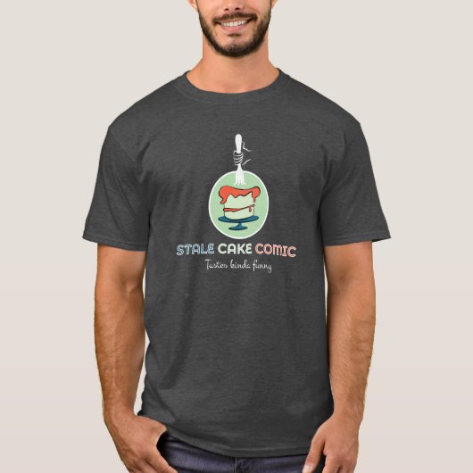 Verjährtes Kuchen-Comic T-Shirt (Vorderseite)