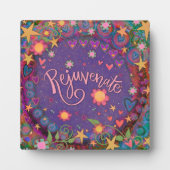 Verjüngen Sie die blutigen Herzen Sterne Spaß Insp Fotoplatte (Vorderseite)