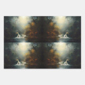 Verjüngung eines Schwangs im Entkundungspapier Geschenkpapier Set (Vorderseite 3)