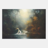 Verjüngung eines Schwangs im Entkundungspapier Geschenkpapier Set (Vorderseite 2)