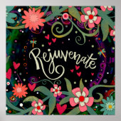 Verjüngungskur Hübsch Inspirierend Poster (Vorne)