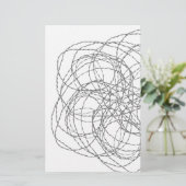 verkabelt briefpapier (Stehend Vorderseite)