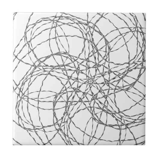 verkabelt fliese (Vorderseite)