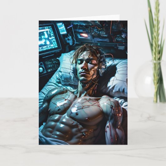 Verkabelt für Sound Greetings Card Karte (Vorderseite)