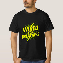 verkabelt für T - Shirt "Groß" - Kühne Elektriker