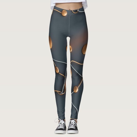 verkabelt leggings (Vorderseite)