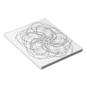 verkabelt notizblock (angewinkelt)