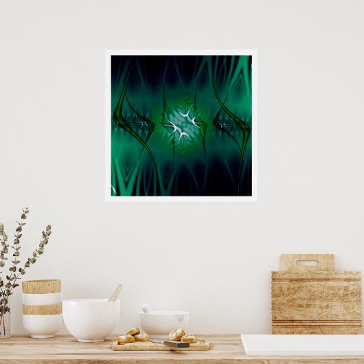 verkabelt poster (Küche)