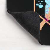 Verkauf 8 Jahre alt Eis Creme Tropfen 8. Geburtsta Mousepad (Ecke)
