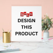 VERKAUF! Acrylzeichen 11" x 14" - kundenspezifisch Acrylschild (Hochzeit)