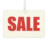 VERKAUF AIR FRESHENER AUTOLUFTERFRISCHER (Rückseite)