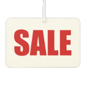 VERKAUF AIR FRESHENER AUTOLUFTERFRISCHER (Vorderseite)