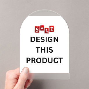 VERKAUF! Akryleinladungen - Mattierter Pfeil Acryleinladungen