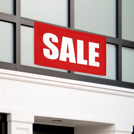 VERKAUF BANNER (Äußeres Gebäude)