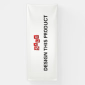 VERKAUF! Banner - 4'x10' - Außenbereich - Benutzer (Vertikal)