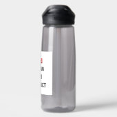 VERKAUF! CamelBak Eddy 25oz Drink Flasche - Kohle (Rückseite)