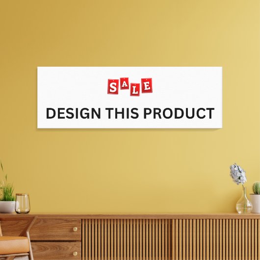 VERKAUF! Canvas Print Premium Wrapped 48"x16 Quali Leinwanddruck (Insitu (Wohnzimmer))