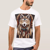 **Verkauf der amerikanischen Wolf-Logos: Entfessel T-Shirt (Vorderseite)