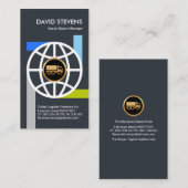 Verkauf der Exportlinien für den globalen Circle-E Visitenkarte (Vorne/Hinten)