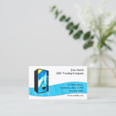 Verkauf-Dienstleistungsunternehmen-Karte Visitenkarte (Stehend Vorderseite)