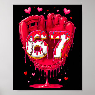 Verkauf Drip Eiscreme Valentinstag Jugend Jungen M Poster