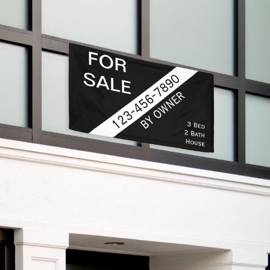 Verkauf durch den Eigentümer Banner (Äußeres Gebäude)