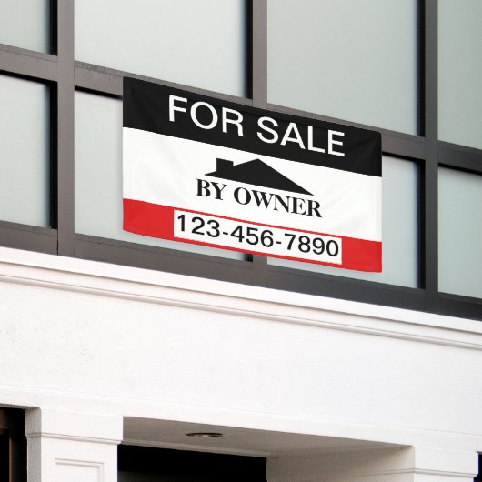 Verkauf durch den Eigentümer Haus Verkauf Banner (Äußeres Gebäude)