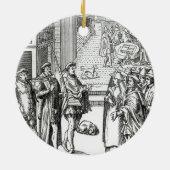 Verkauf durch Stadtausrufer, nach einem Keramikornament (Hinten)